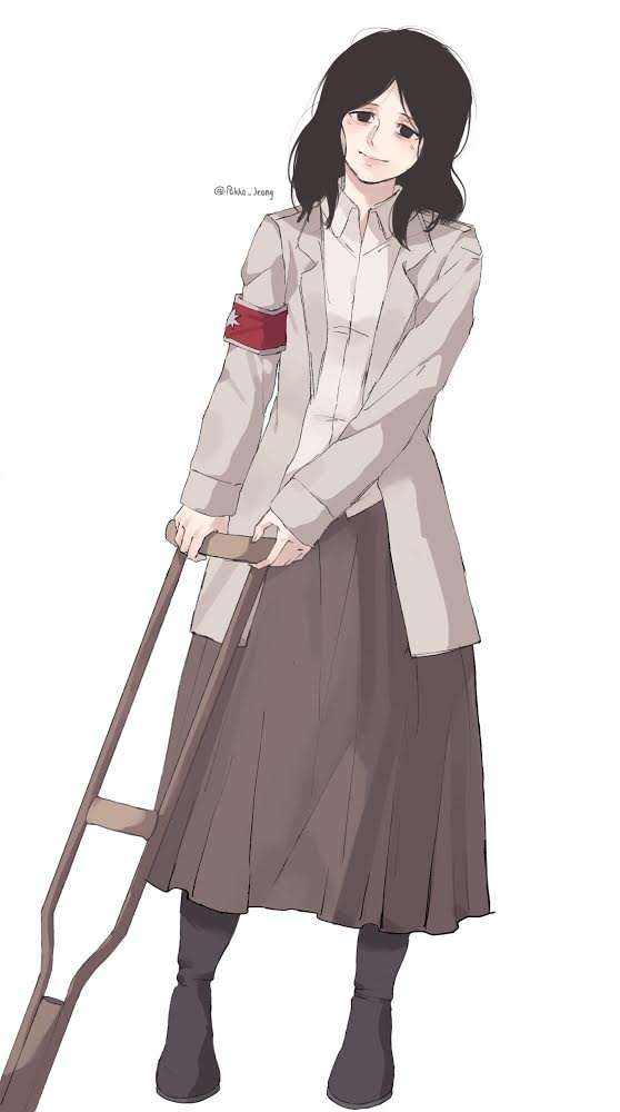 pieck finger (shingeki no kyojin) drawn by pokko_jeong