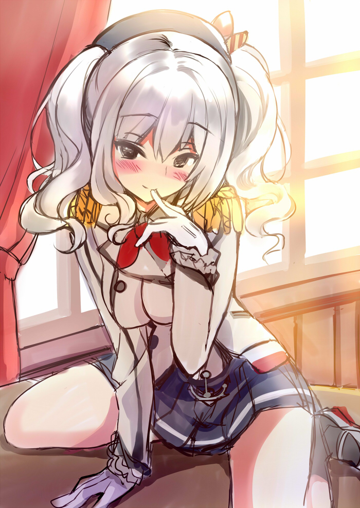 kashima (kantai collection) drawn by rei_(rei's_room)
