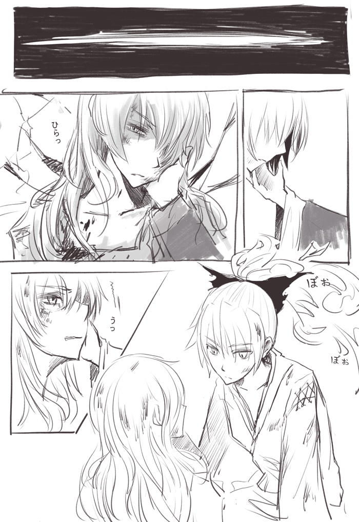 sakura kyoko, tomoe mami, ophelia, and candeloro (mahou shoujo madoka magica) drawn by die_(die0118)