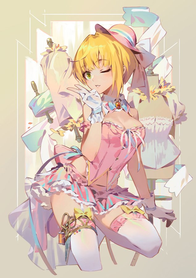 miyamoto frederica (idolmaster and 1 more) drawn by jofang