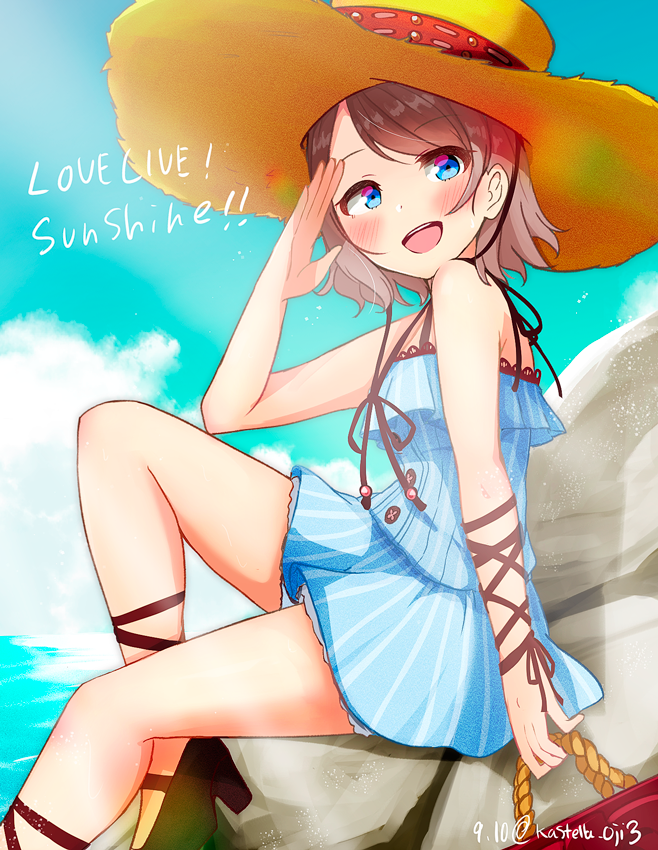 watanabe you (love live! and 1 more) drawn by kastella