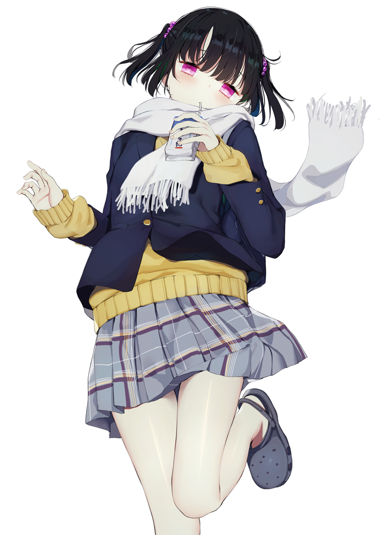 bare legs girl (original) drawn by kamizaki_hibana