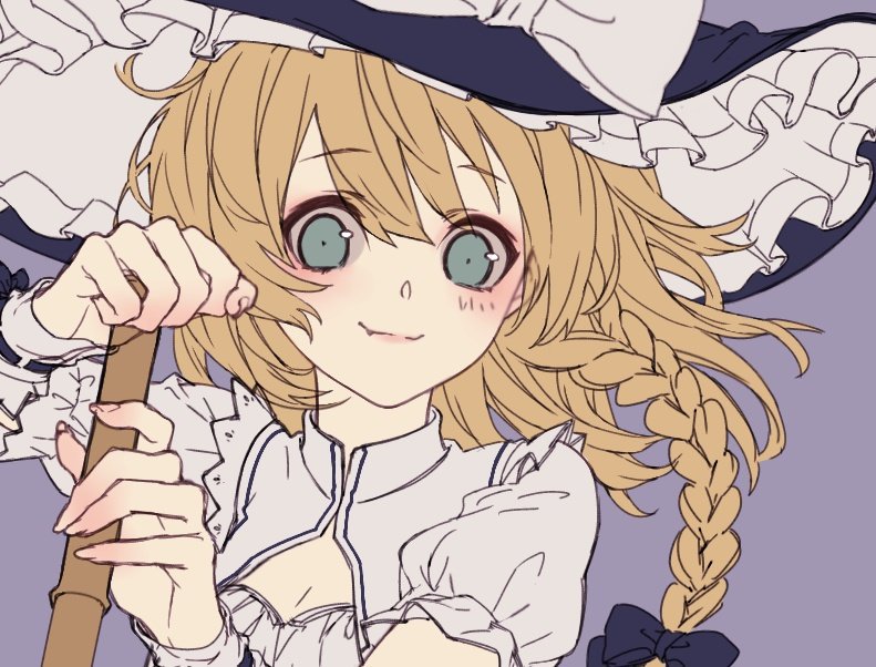 kirisame marisa (touhou) drawn by sora_(soramame)