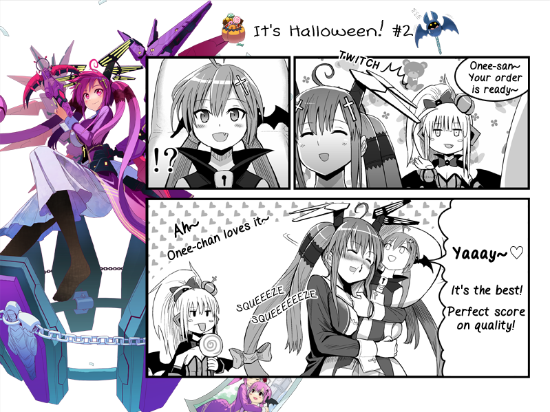 pepo pucchi, nemlim mellow, and amlim (cosmic break) drawn by morizo_cs