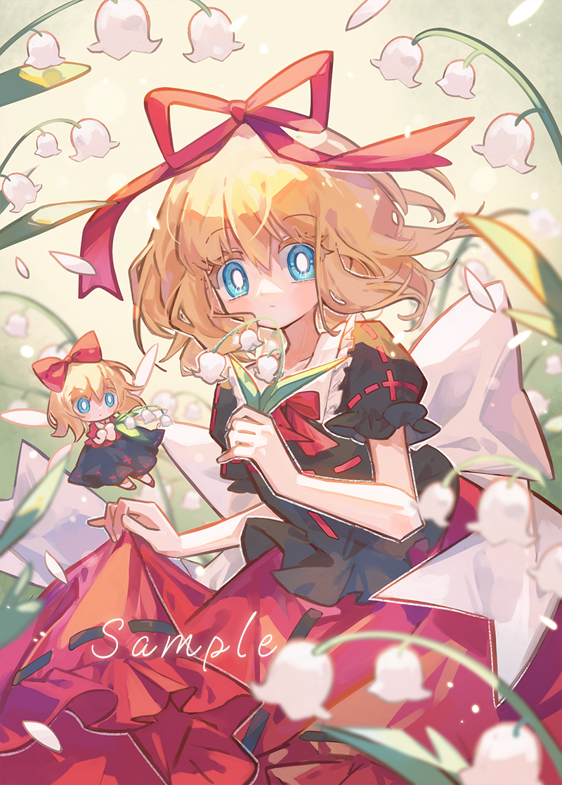 medicine melancholy and su-san (touhou) drawn by suelement