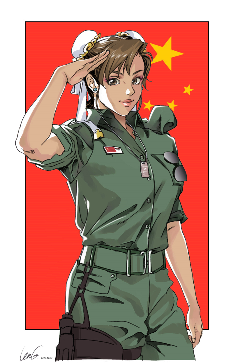 chun-li (street fighter) drawn by gtolin_chang