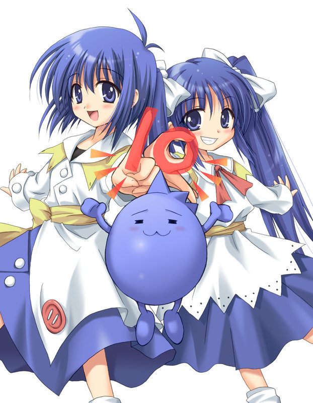 sakura, unyuu, and mikage sakura (ukagaka) drawn by coupytwo