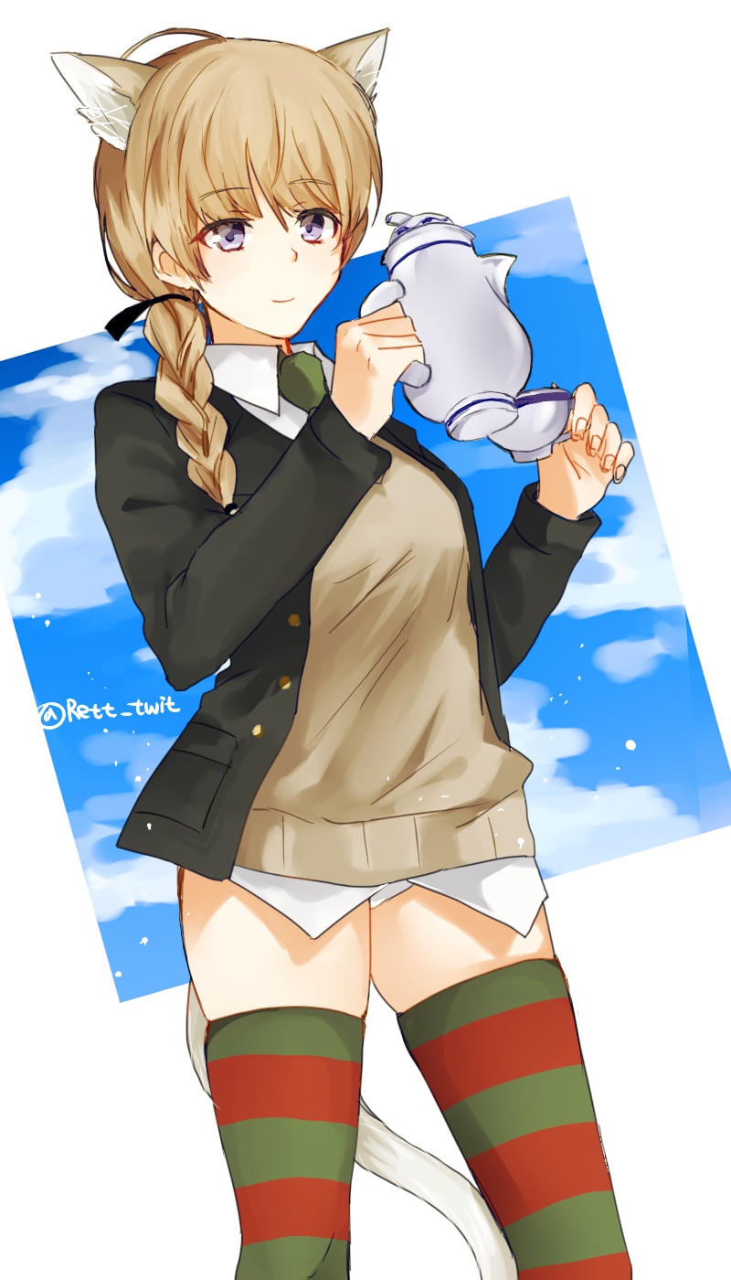lynette bishop (world witches series and 1 more) drawn by retto