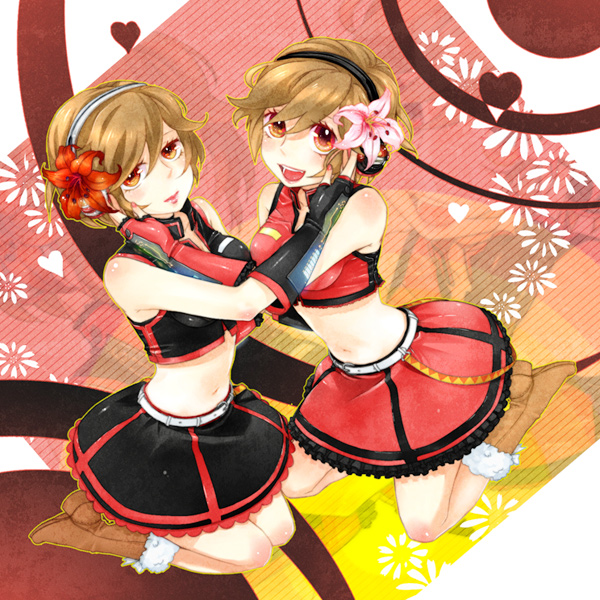 meiko and sakine meiko (vocaloid and 1 more) drawn by sunday31