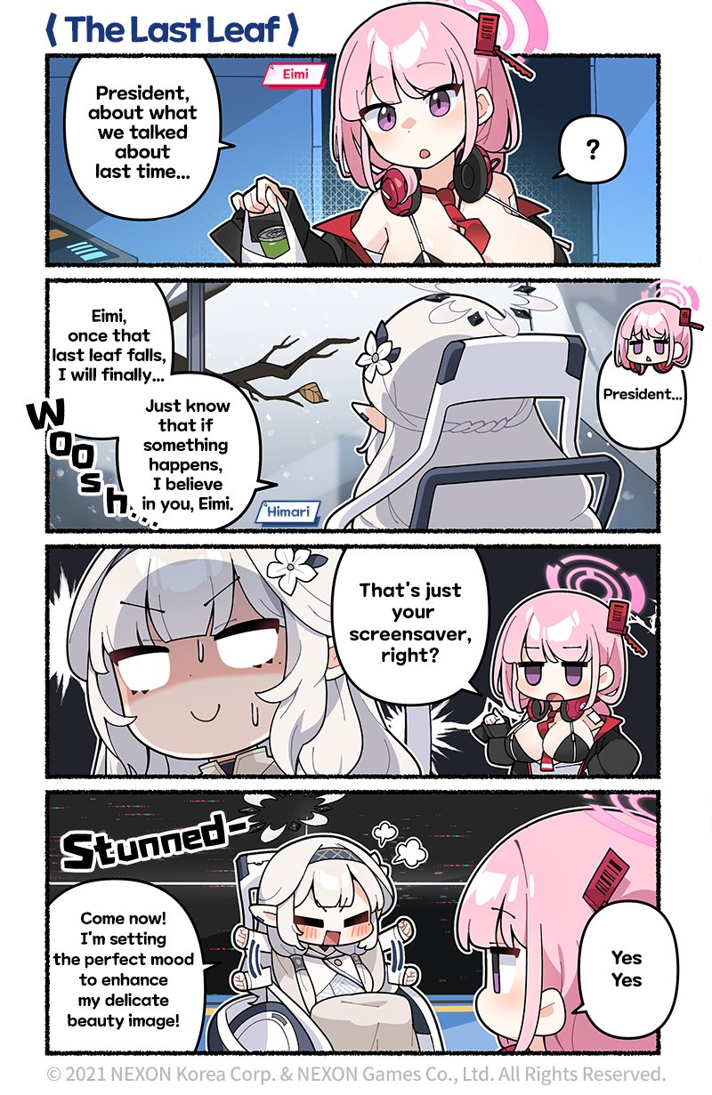 himari and eimi (blue archive and 1 more) drawn by donmin_h