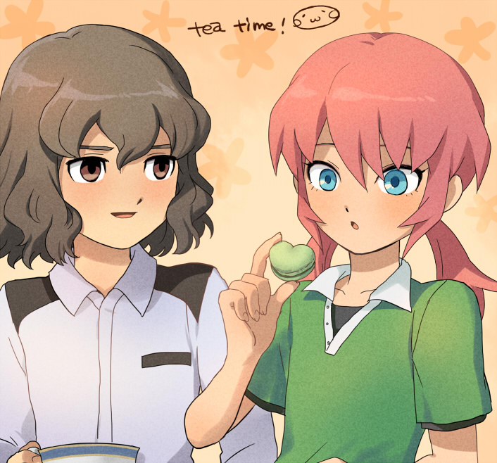 kirino ranmaru and shindou takuto (inazuma eleven and 1 more) drawn by mizuhara_aki