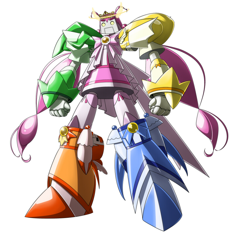cure peace, cure beauty, cure happy, cure march, cure sunny, and 1 more (precure and 1 more) drawn by k.sho