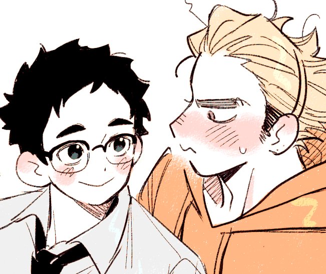 ukai keishin and takeda ittetsu (haikyuu!!) drawn by chanko_neru