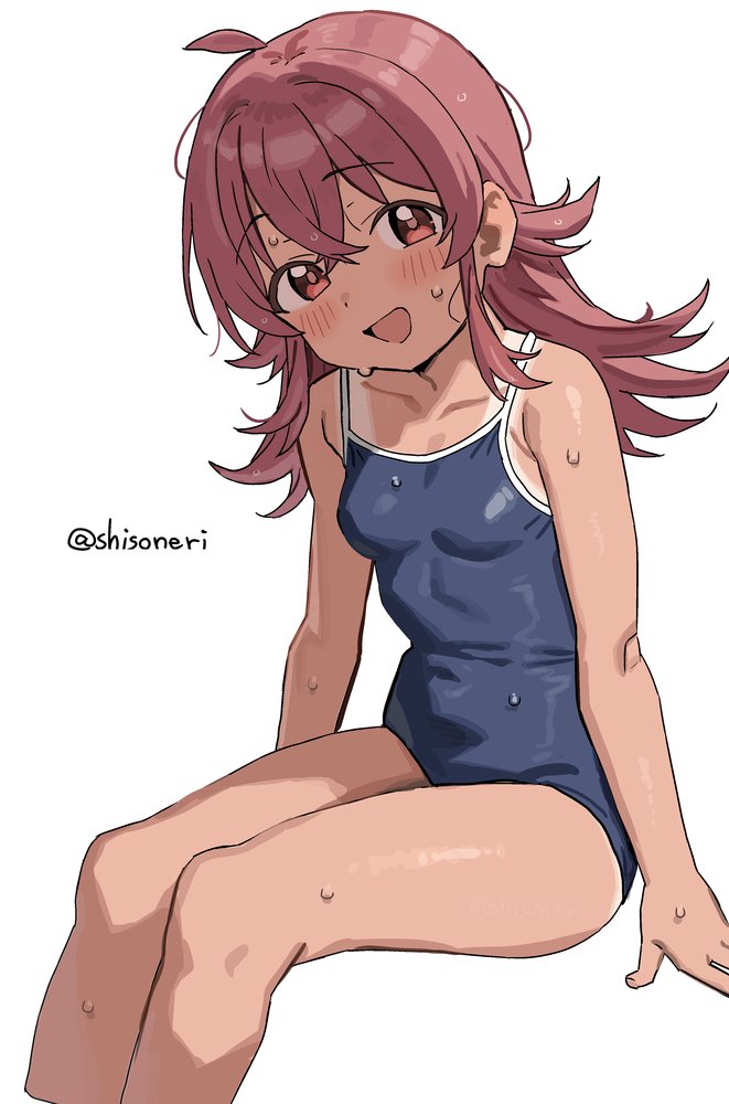 komiya kaho (idolmaster and 1 more) drawn by shisoneri