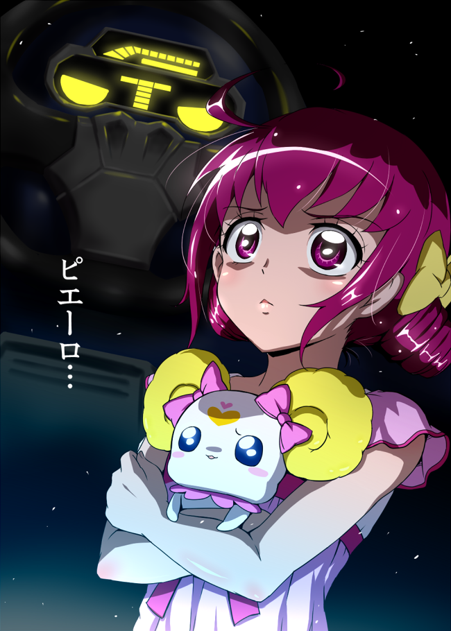hoshizora miyuki, candy, pierrot, gorisaki banana, and genda tesshou (precure and 3 more) drawn by tj-type1