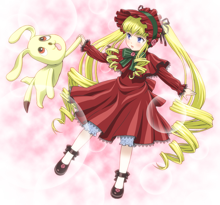 shinku and kunkun (rozen maiden) drawn by ichikawa_masahiro