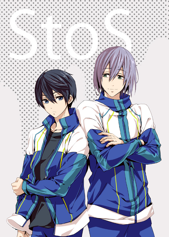 nanase haruka and serizawa nao (free! and 1 more) drawn by nonono365
