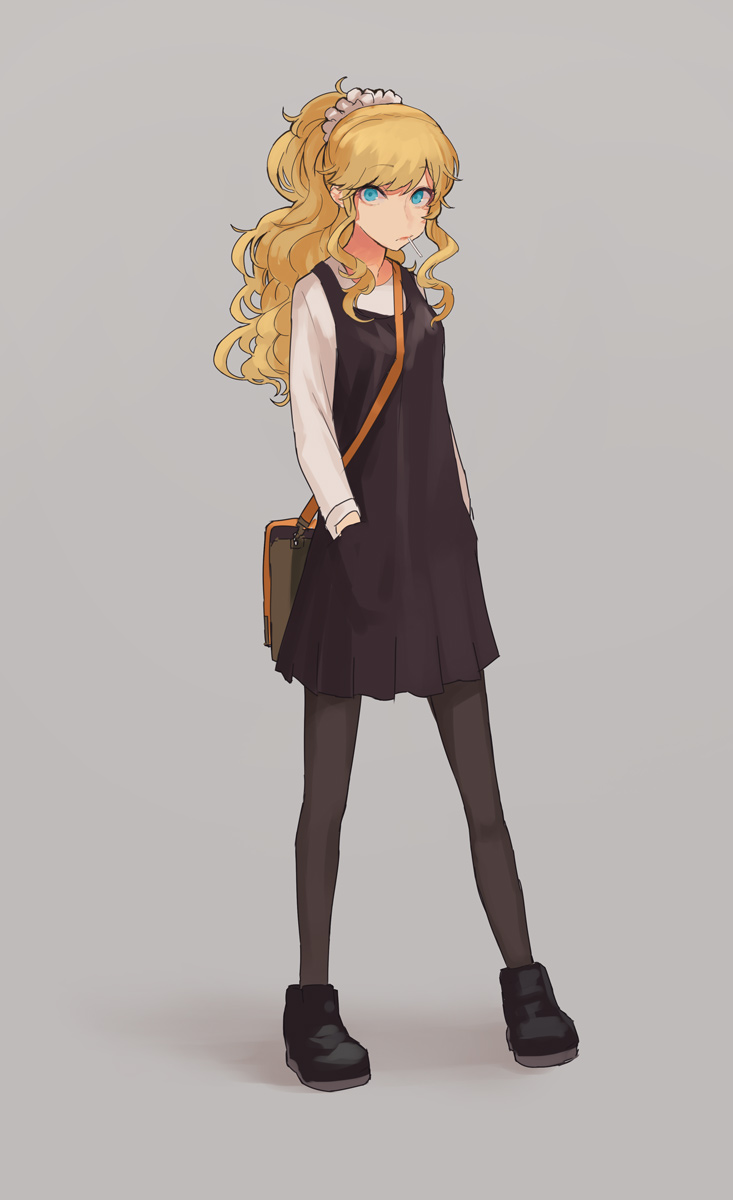 ohtsuki yui (idolmaster and 1 more) drawn by sawarakajin