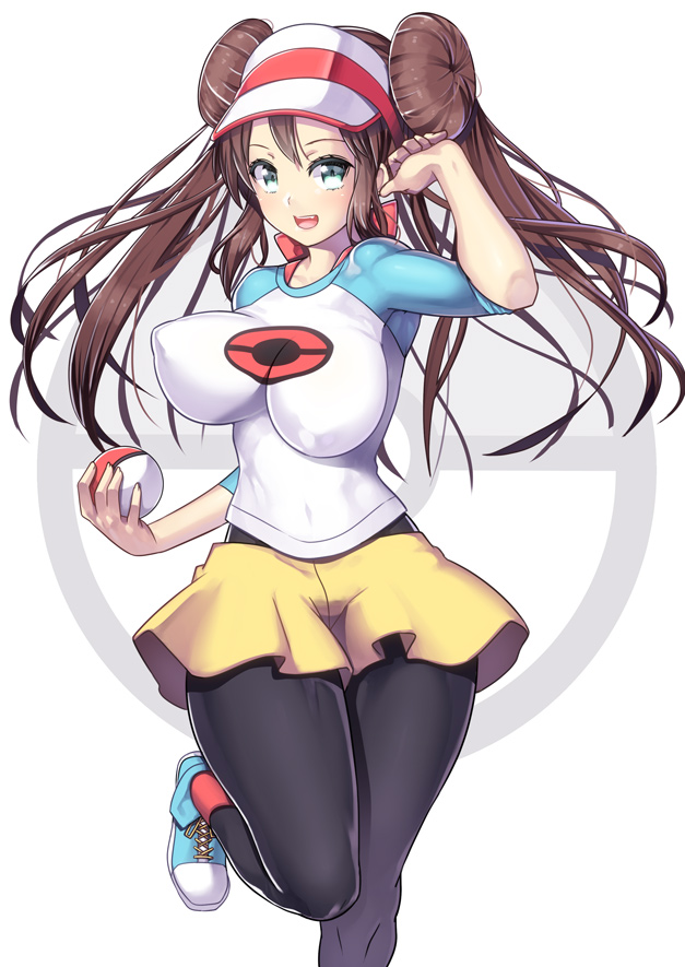rosa (pokemon and 1 more) drawn by nagase_haruhito