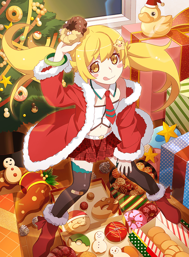 oshino shinobu (monogatari and 1 more) drawn by watanabe_akio