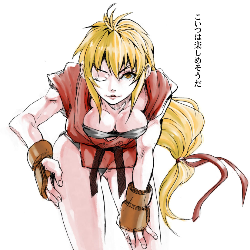 ken masters (street fighter) drawn by yuni_(ponde_mocha)
