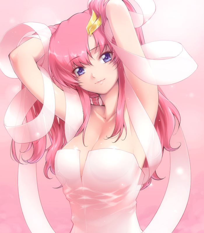 lacus clyne (gundam and 1 more) drawn by hairu