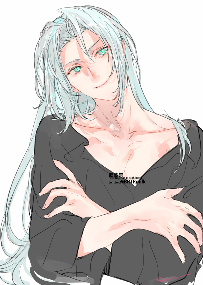 sephiroth (final fantasy and 2 more) drawn by toujou_sakana