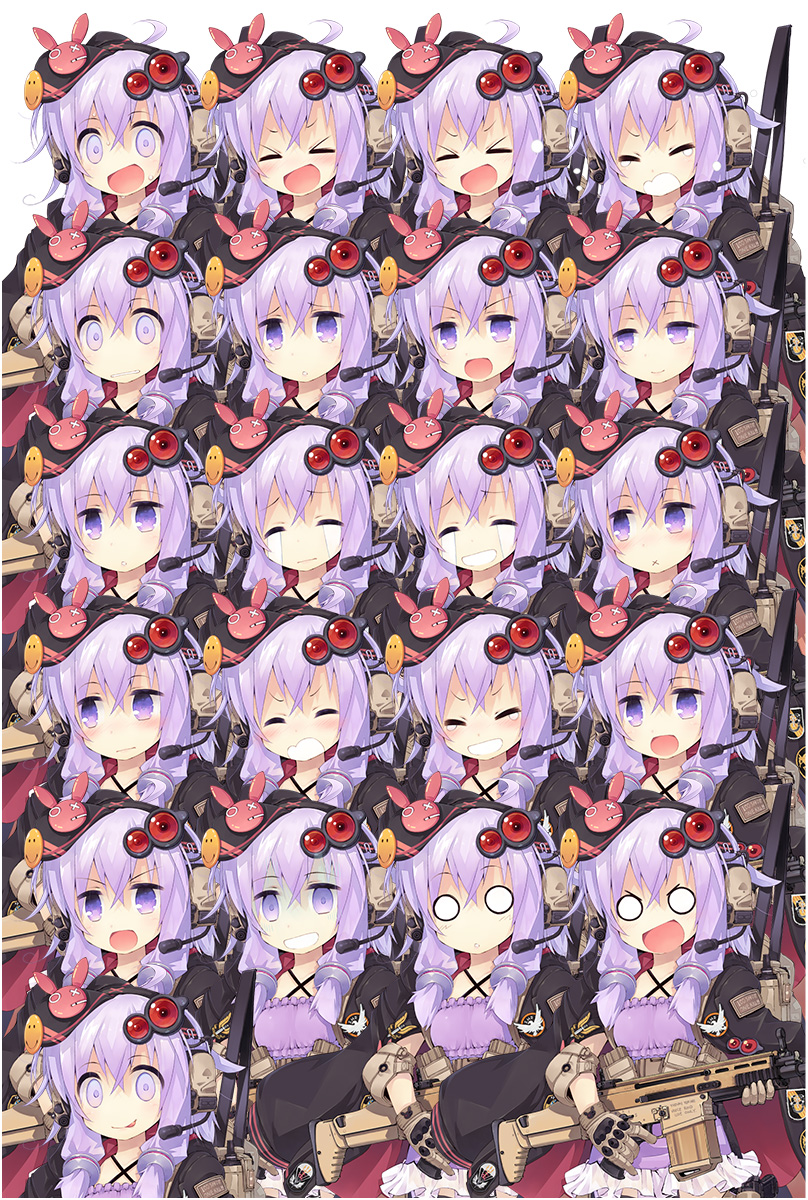 yuzuki yukari (vocaloid and 1 more) drawn by nanaroku_(fortress76)