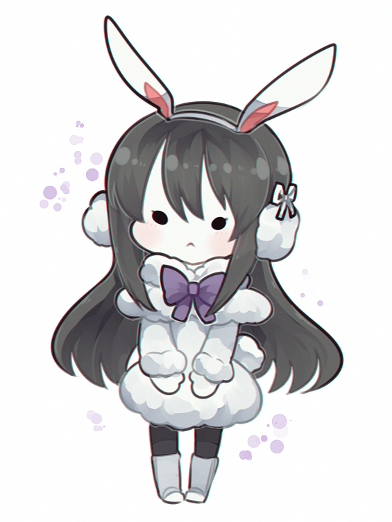 akemi homura (mahou shoujo madoka magica) drawn by fc_(efushii)