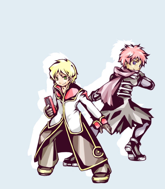 high priest and assassin cross (ragnarok online) drawn by pazy