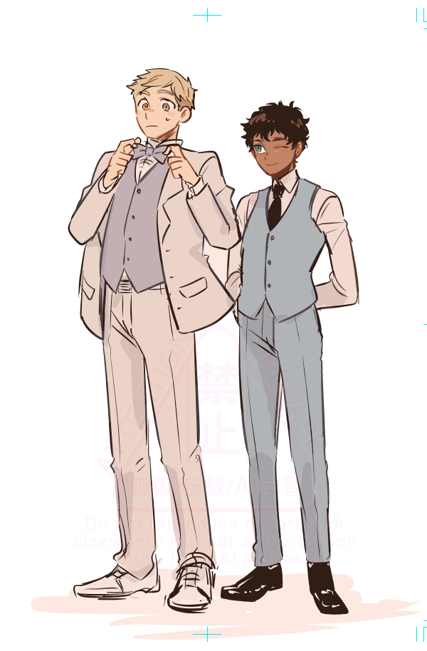 laios touden and kabru (dungeon meshi) drawn by sobayu_(chizuwa)
