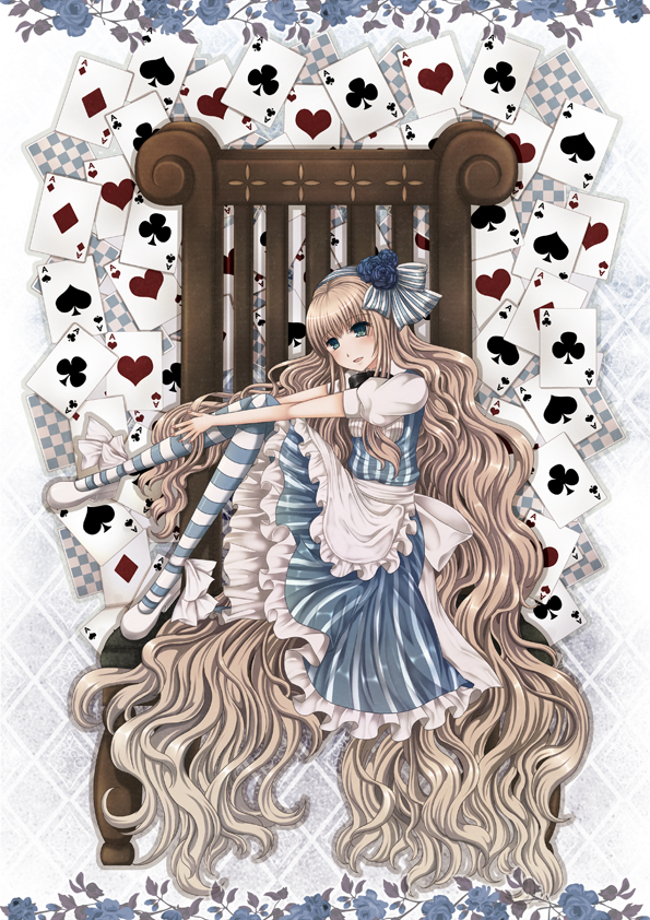 alice (alice's adventures in wonderland) drawn by akatuki_taku