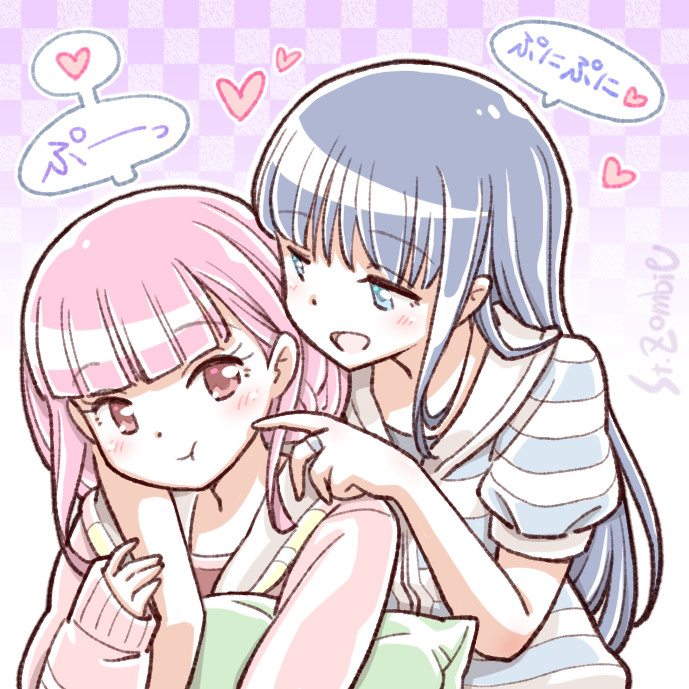 tamaki iroha and nanami yachiyo (mahou shoujo madoka magica and 1 more) drawn by studiozombie