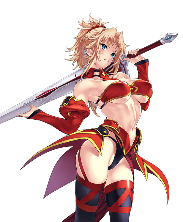 mordred (fate and 1 more) drawn by nishieda