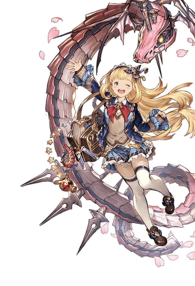 cagliostro and ouroboros (granblue fantasy) drawn by minaba_hideo