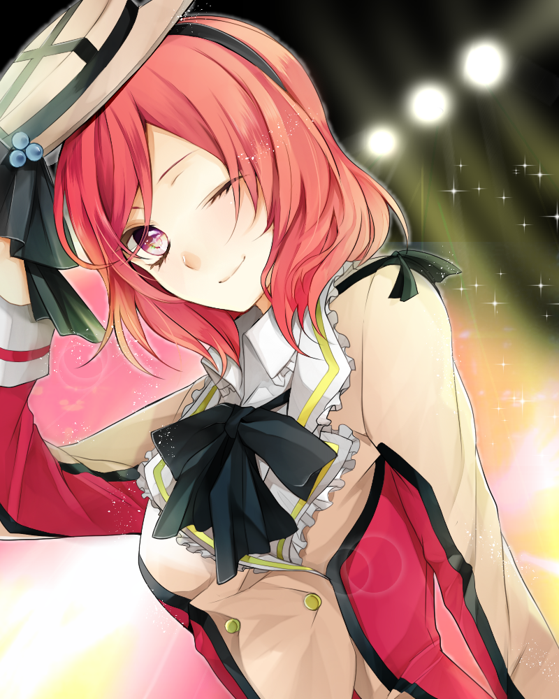 nishikino maki (love live! and 1 more) drawn by haru_(haru2079)