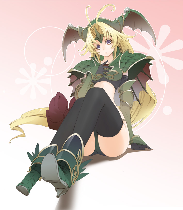 riesz and dragon master (seiken densetsu and 1 more) drawn by seqet-aru