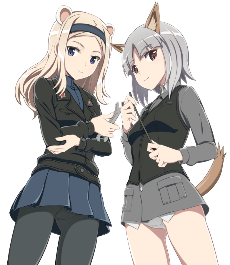 edytha rossmann and aleksandra i. pokryshkin (world witches series and 1 more) drawn by nanashino