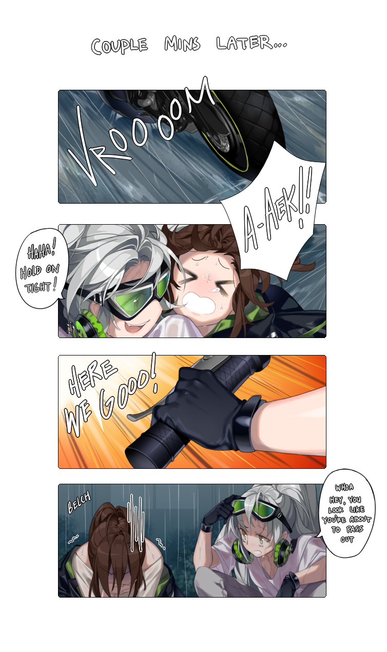 female commander and aek-999 (girls' frontline) drawn by deathalice