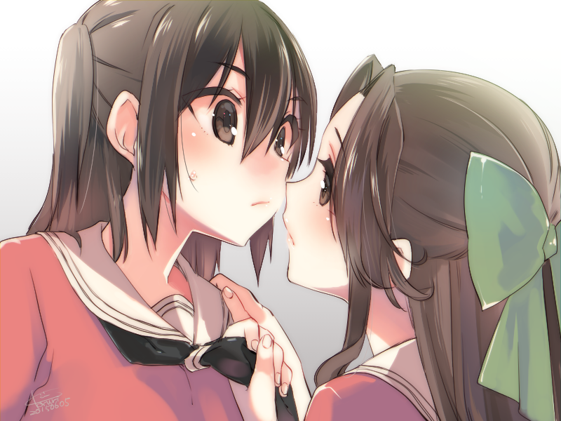 sendai and jintsuu (kantai collection) drawn by koruri