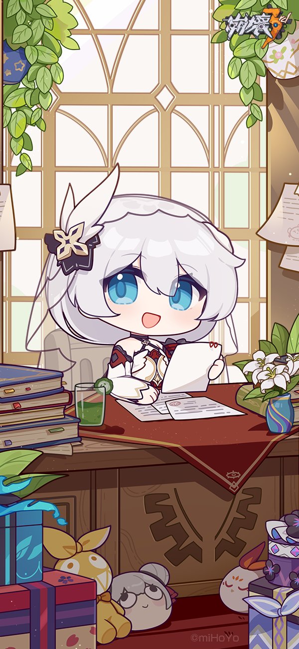 theresa apocalypse and homu (honkai and 1 more) drawn by eta