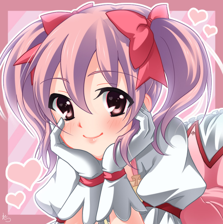 kaname madoka (mahou shoujo madoka magica) drawn by reira_(snowstrawberry)