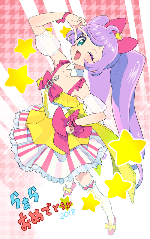 manaka laala (pretty series and 1 more) drawn by moudoku_(decopon3rd)