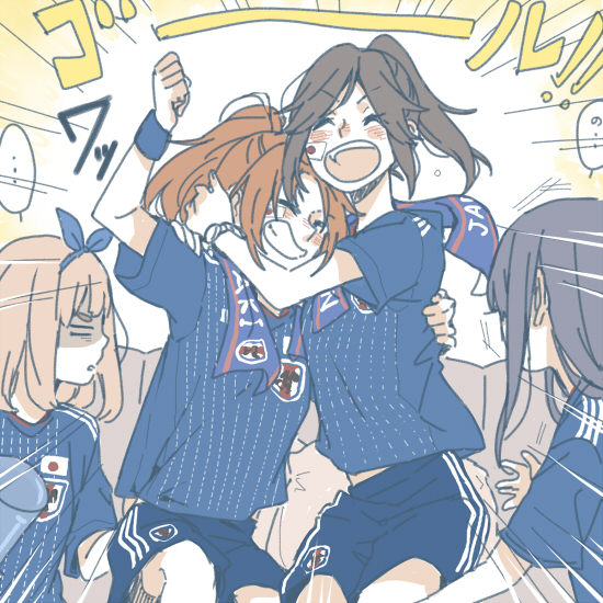 yoroizuka mizore, kasaki nozomi, nakagawa natsuki, and yoshikawa yuuko (hibike! euphonium and 1 more) drawn by ree_(re-19)