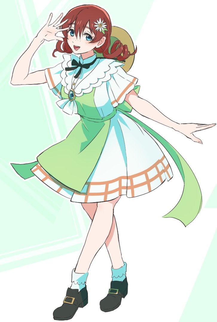 emma verde (love live! and 1 more) drawn by monowe