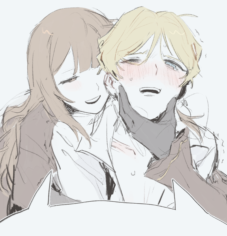 catherine and linton (project moon and 1 more) drawn by yobunkiii