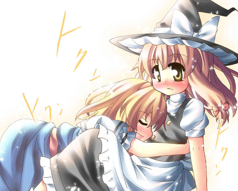 kirisame marisa and alice margatroid (touhou) drawn by higuredachi