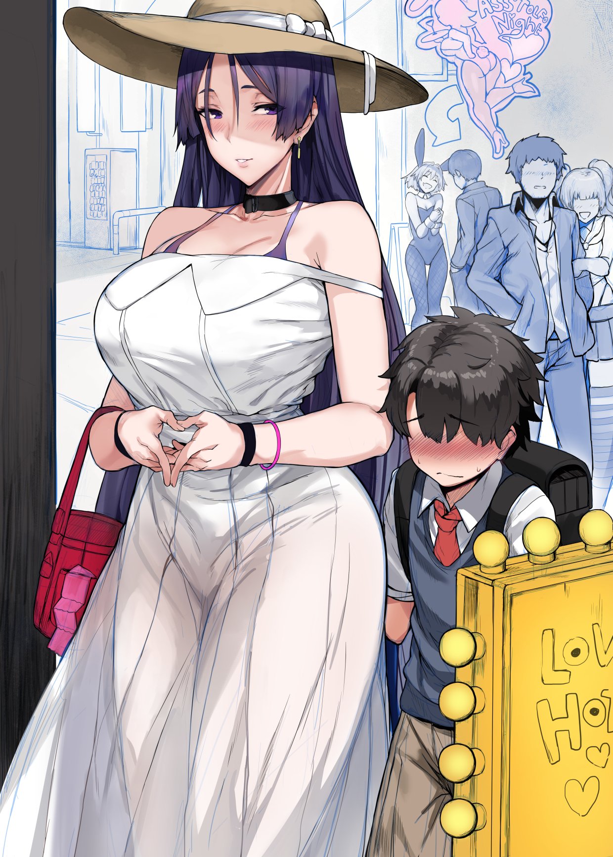 Fujimaru Ritsuka Astolfo Minamoto No Raikou And Hasshaku Sama Fate And 2 More Drawn By Hews Danbooru Fujimaru Ritsuka Astolfo Minamoto No Raikou And Hasshaku Sama Fate And 2 More Drawn By Hews Danbooru