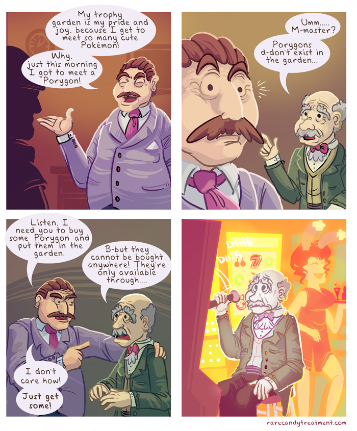 lucas, mr. backlot's butler, and mr. backlot (pokemon and 1 more) drawn by bummerdude