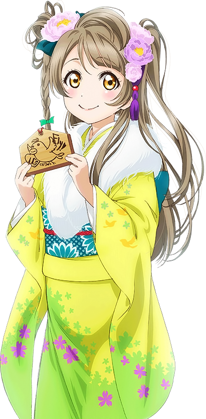 minami kotori (love live! and 2 more)